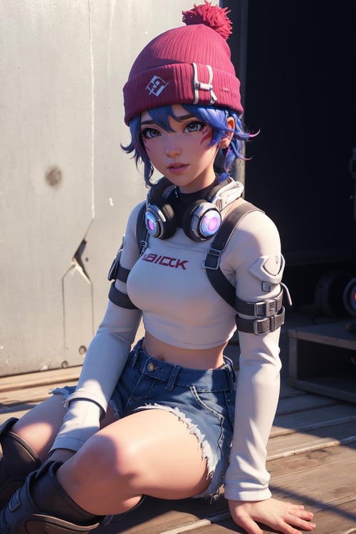 Kiriko Le SSerafim skin by Huevoasesino2 on Tensor.Art