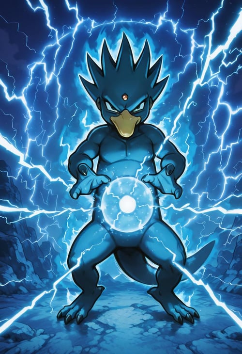 Golduck: Golden Duck | ゴルダック (Pokedex #0055) [Illustrious] by Citron Legacy on Tensor.Art