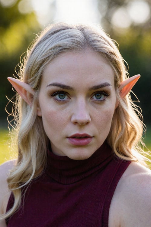 Realistic Elf Woman by Kamikazey on Tensor.Art