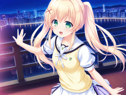 紬文德斯 紬ヴェンダース Tsumugi Wenders summer pockets 夏日口袋 by sakura5464 on Tensor.Art