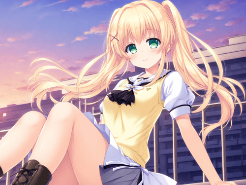 紬文德斯 紬ヴェンダース Tsumugi Wenders summer pockets 夏日口袋 by sakura5464 on Tensor.Art