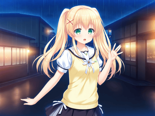 紬文德斯 紬ヴェンダース Tsumugi Wenders summer pockets 夏日口袋 by sakura5464 on Tensor.Art