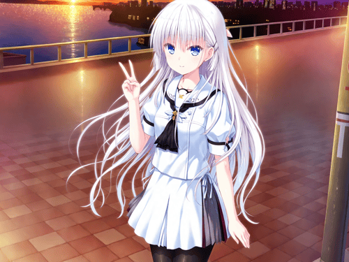 鸣濑白羽 Naruse Shiroha 鳴瀬しろは Summer Pockets 夏日口袋 by sakura5464 on Tensor.Art