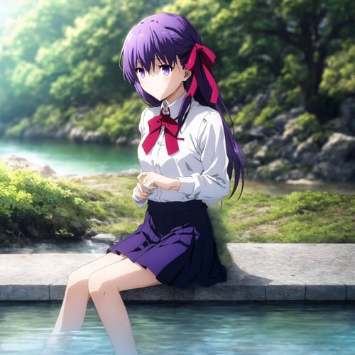 Matou Sakura(間桐桜)《Fate/stay night》 by sakura5464 on Tensor.Art