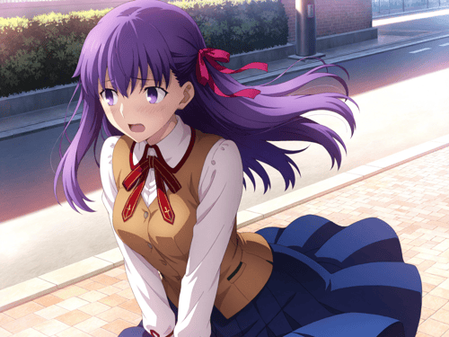 间桐樱 Matou Sakura(間桐桜)《Fate/stay night》 by sakura5464 on Tensor.Art