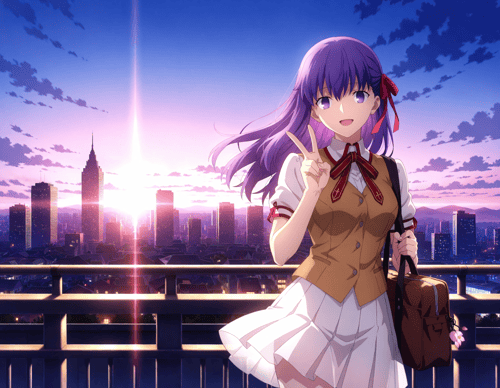 间桐樱 Matou Sakura(間桐桜)《Fate/stay night》 by sakura5464 on Tensor.Art