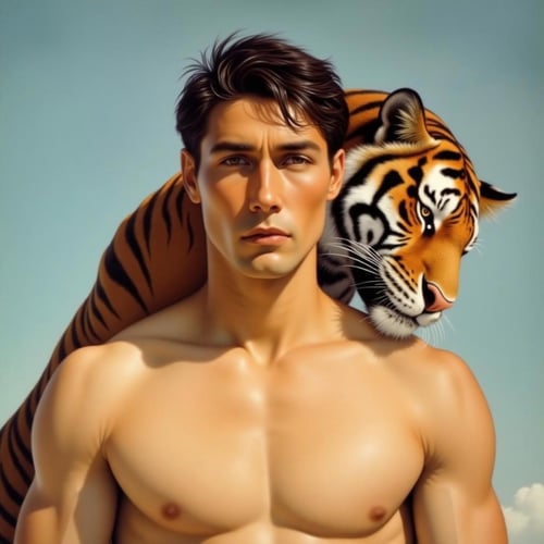 Oscar Chichoni style Flux by Jahangir on Tensor.Art
