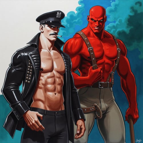PrevotMAN_ Flux by Jahangir on Tensor.Art