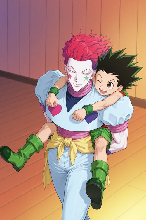 Gon & Hisoka - Hunter x Hunter [Commission] by 25kkai on Tensor.Art