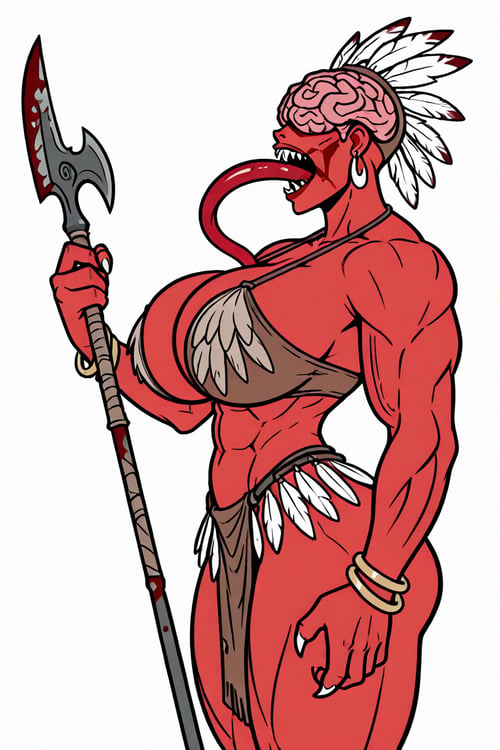 Licker | female | resident evil by ArtAIAlchemy on Tensor.Art