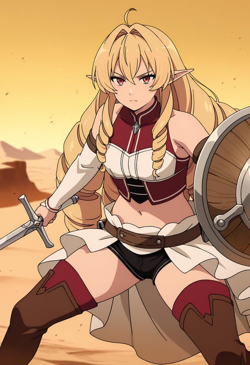 Elinalise Dragonroad [2 outfits] | Illustrious | Mushoku Tensei: Isekai Ittara Honki Dasu by LittleJelly on Tensor.Art
