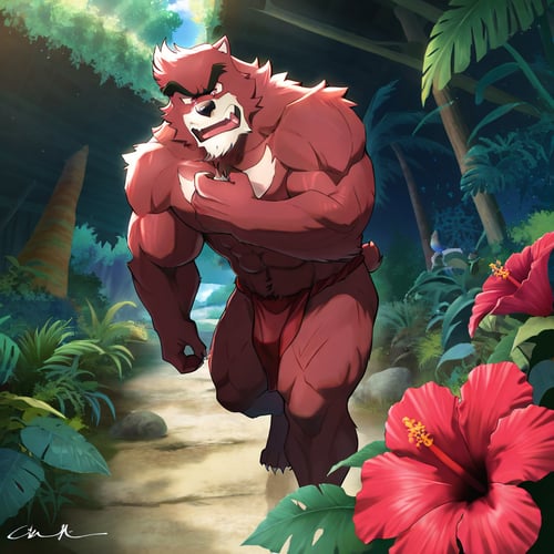 Kumatetsu | The Boy and the Beast by Bakiri1187 on Tensor.Art
