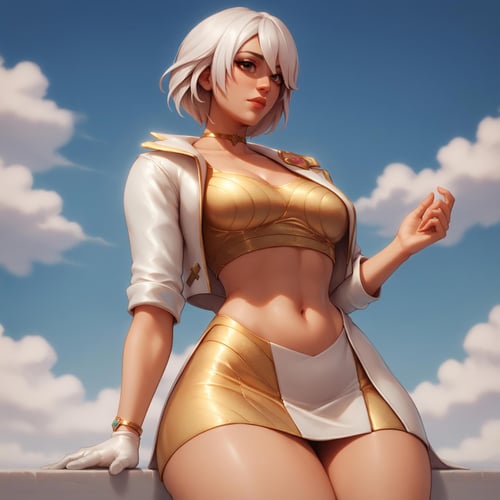 Aphrodite ( Normal + Goddess Form) Fortnite | Character by Ayanna_01 on Tensor.Art