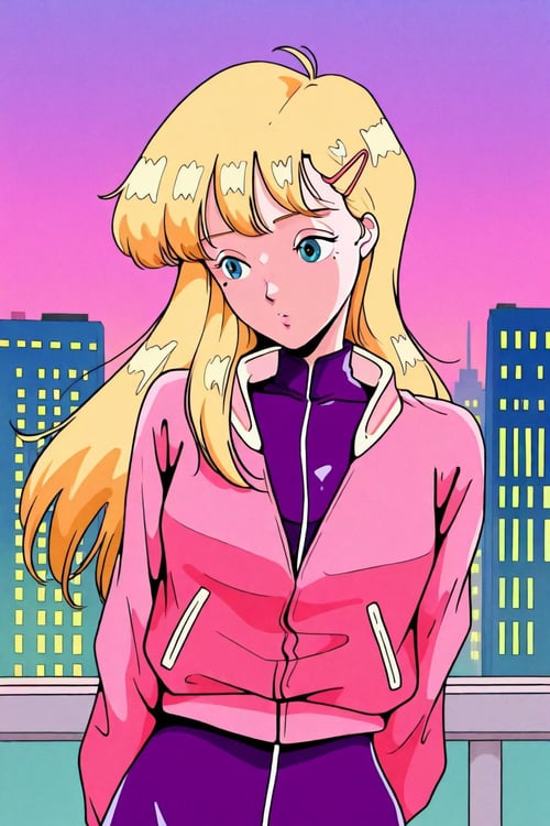 City pop style (80s anime style) illustriousXL by zura_janai on Tensor.Art