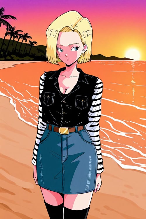 City pop style (80s anime style) illustriousXL by zura_janai on Tensor.Art