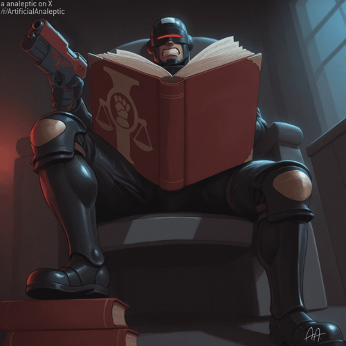 Adeptus Arbites - Warhammer 40K by ArtificialAnaleptic on Tensor.Art