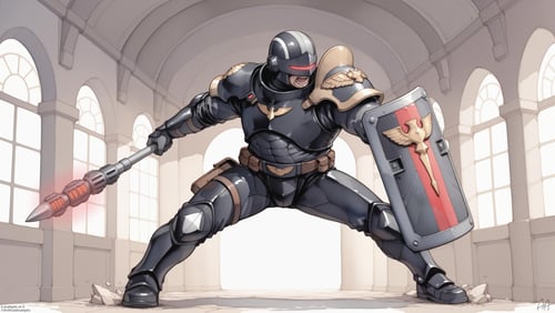 Adeptus Arbites - Warhammer 40K by ArtificialAnaleptic on Tensor.Art