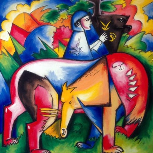 FranzMarc1913-1914 by Vhargon on Tensor.Art