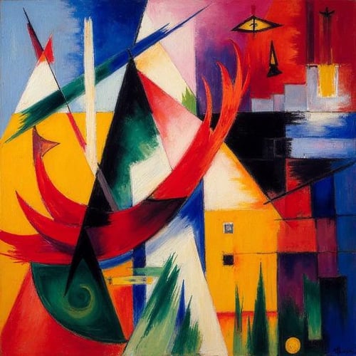 FranzMarc1913-1914 by Vhargon on Tensor.Art