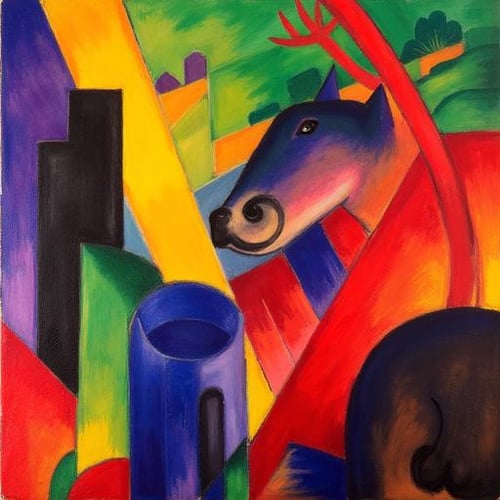 FranzMarc1913-1914 by Vhargon on Tensor.Art