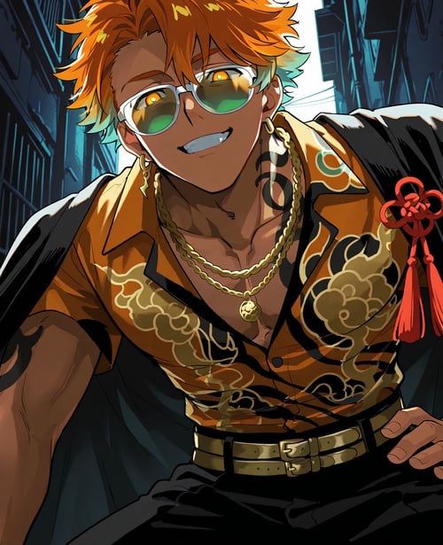 宇佐美リト 極道衣装 / Usami Rito Yakuza Costume by user108746409 on Tensor.Art
