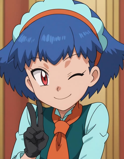 Miette ミルフィ(Pokemon anime) by TecnoIA on Tensor.Art