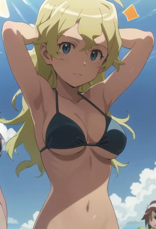 Kiyoh Bachika (Gurren Lagan) by TecnoIA on Tensor.Art