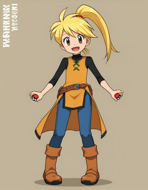 Yellow (Pokemon Manga) SD 1.5, Pony XL by TecnoIA on Tensor.Art