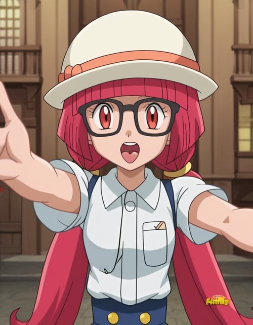 Aria from Pokemon XY Anime by TecnoIA on Tensor.Art