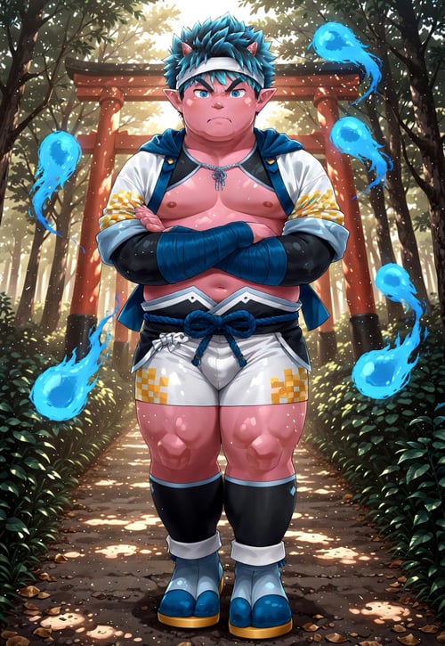 Blue Andon (青行燈) - Tamacolle (魂これ) by hbmst on Tensor.Art