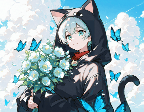 [IllustriousXL] Kuronoa クロノア - 日常組 nichijogumi by ふうり on Tensor.Art