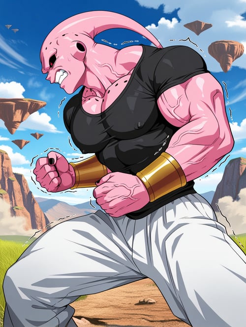 Majin Buu - Dragon Ball Z by Ishigami_Kun on Tensor.Art