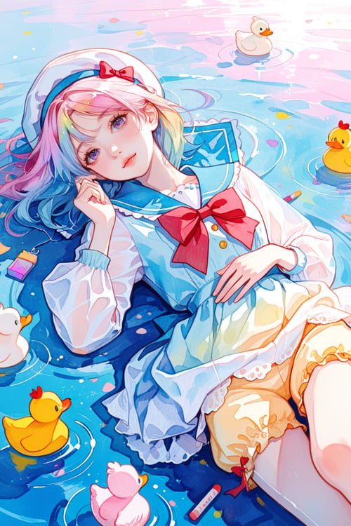 Watercolor-POP by SODA-POP on Tensor.Art