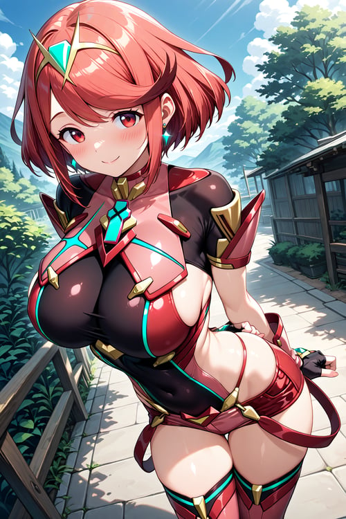 Pyra - Homura V.IllusXL- Xenoblade 2 by SaraHentAI on Tensor.Art