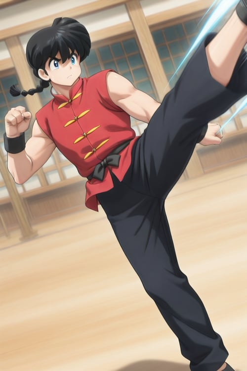 Ranma Saotome RANMA1/2-illustrious by rodick000 on Tensor.Art