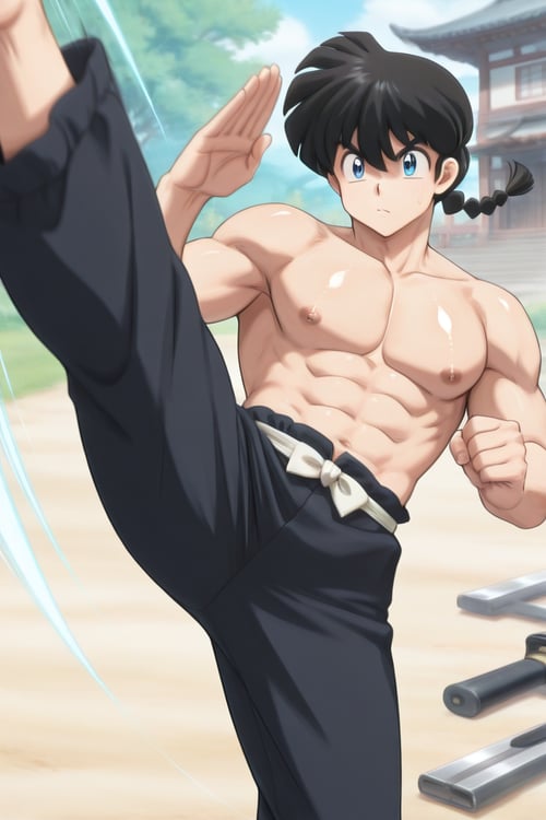 Ranma Saotome RANMA1/2-illustrious by rodick000 on Tensor.Art
