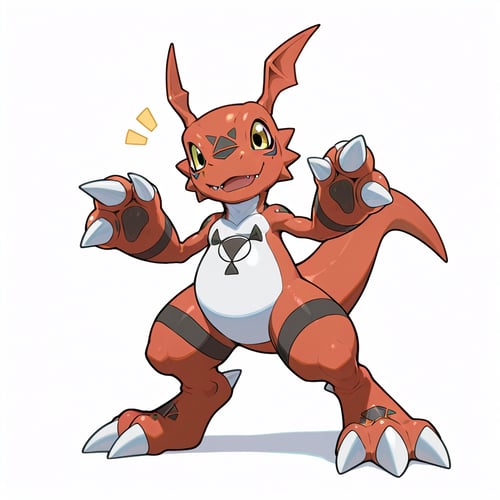 Guilmon by 星辰猫 on Tensor.Art