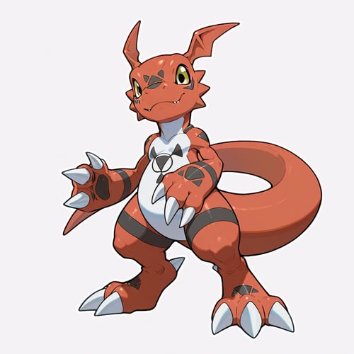Guilmon by 星辰猫 on Tensor.Art