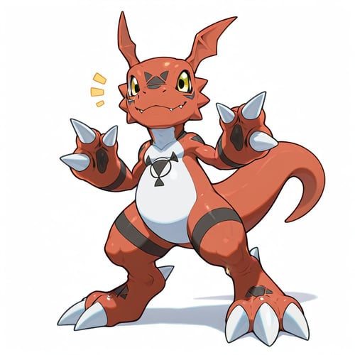 Guilmon by 星辰猫 on Tensor.Art