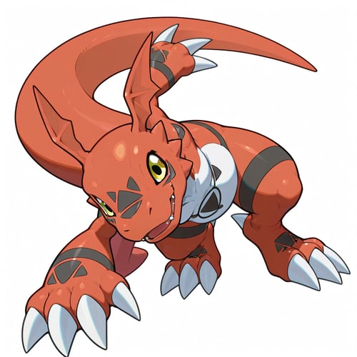 Guilmon by 星辰猫 on Tensor.Art