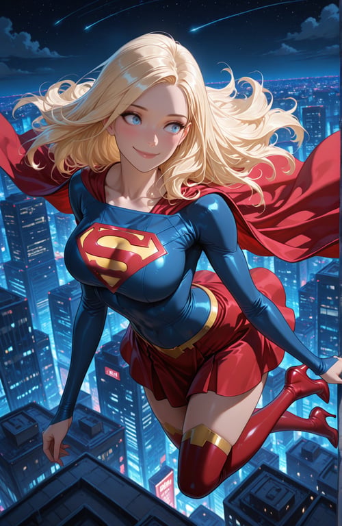 Supergirl - Legion of Super-Heroes - IllustriousXL by Carolina on Tensor.Art