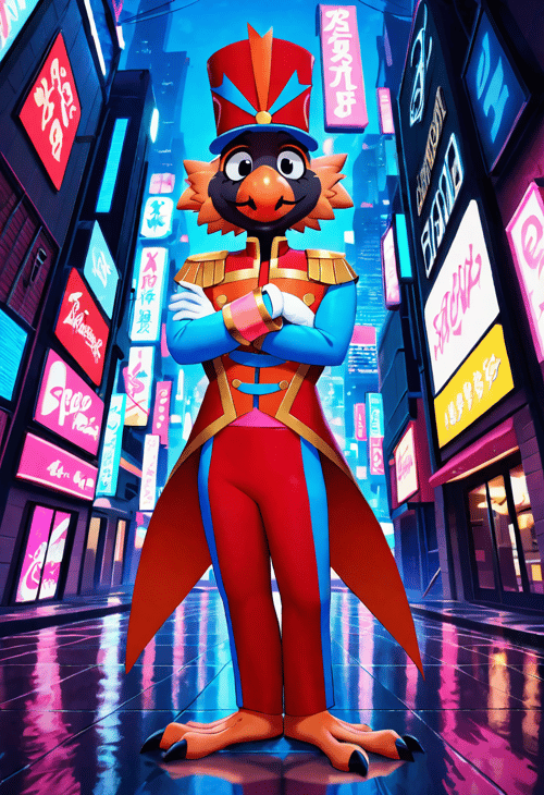 Cosmo - THE MERRY-GO-ROUND | The Amazing Digital Circus Illustrious by SoloimageAi on Tensor.Art