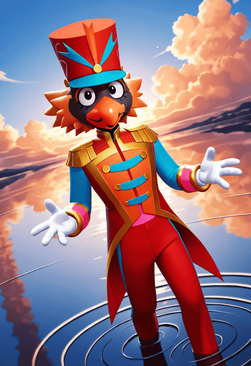 Cosmo - THE MERRY-GO-ROUND | The Amazing Digital Circus Illustrious by SoloimageAi on Tensor.Art