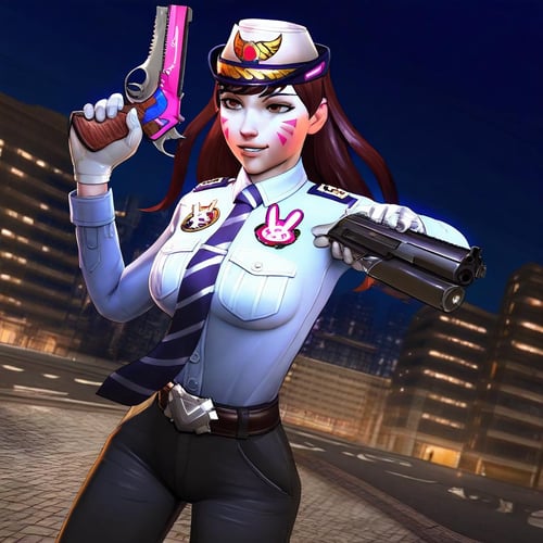 Officer D.va (Overwatch). Illustrious/XL by Nigel Knightwalker on Tensor.Art