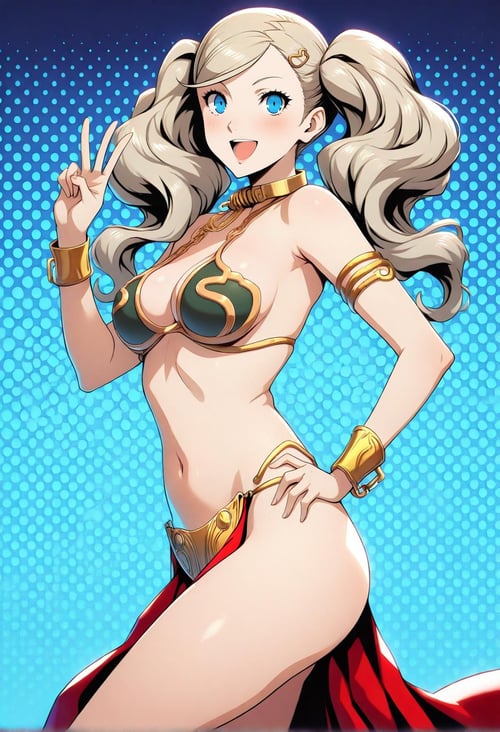 Slavekini, aka Slave Leia Outfit - Clothing [1.5, Pony, SDXL, IL] by cranpeach on Tensor.Art