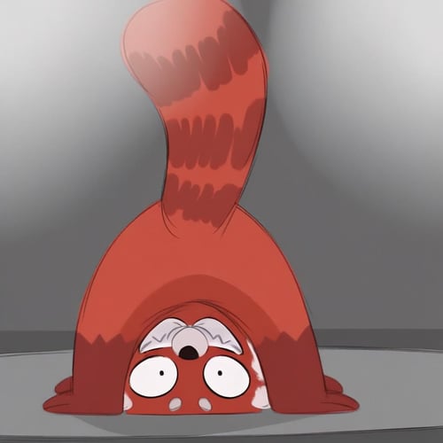 Turning Red - Meilin Lee's Red Panda Form (ChickPic) by Xposing_Organisms on Tensor.Art