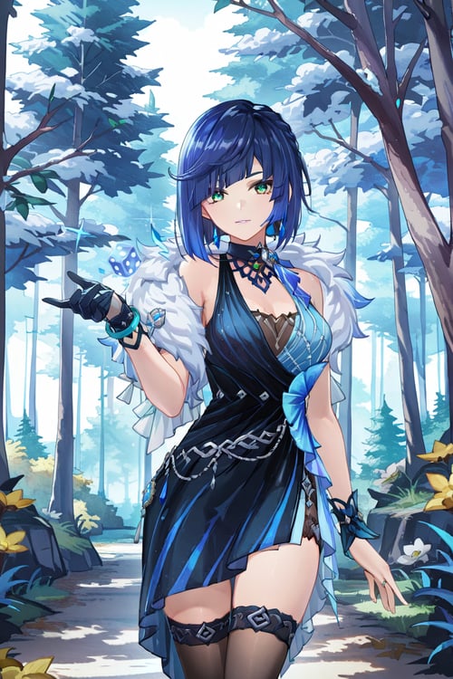 夜兰静暇雅宴 by lijia on Tensor.Art
