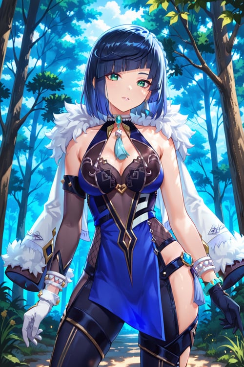 夜兰静暇雅宴 by lijia on Tensor.Art