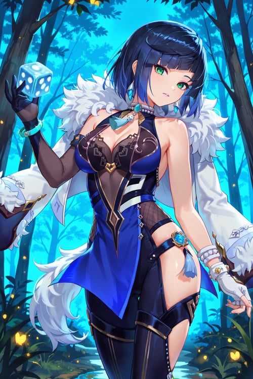 夜兰静暇雅宴 by lijia on Tensor.Art