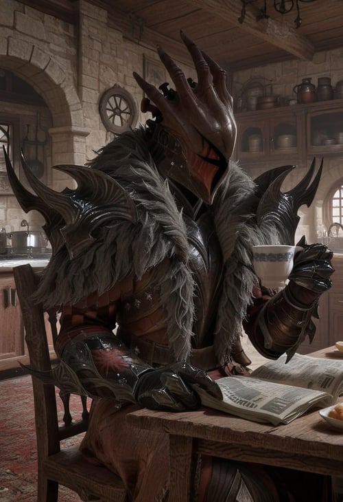 General Engstrom Set - Lords of the Fallen by RedTiger94 on Tensor.Art